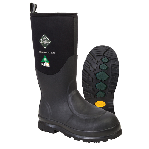 Chore Met Extreme Work Boots, Rubber, Size 7, Puncture Resistant Sole Sécurité Médic