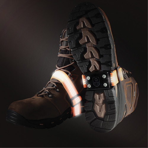 Mid-Cleat Traction Device, Steel, Stud Traction, One Size Sécurité Médic