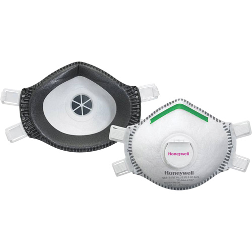 Respirateur contre les particules SAF-T-Fit Plus P1130, P100, Certifi&eacute; NIOSH, Moyen/grand Sécurité Médic