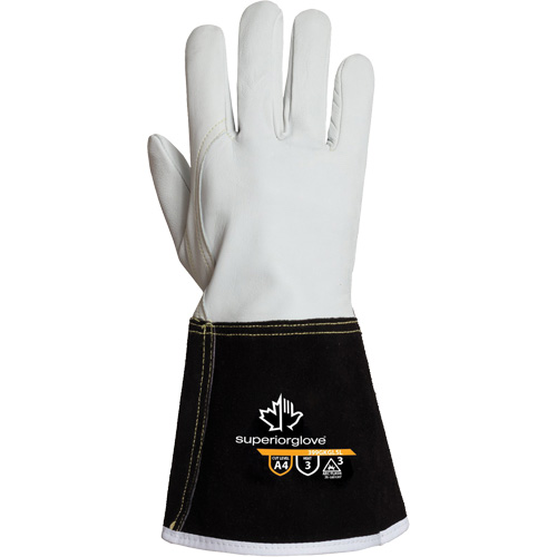 Endura&reg; 399GKGL5 Welding Gloves, Grain Goatskin, Size Medium Sécurité Médic