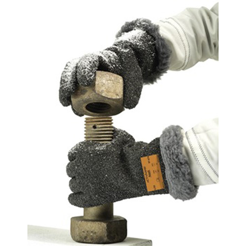 ActivArmr&reg; 97-674 Extreme Cold Gloves, 12/3X-Large, PVC Coating, Cotton Shell Sécurité Médic