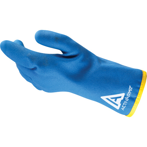 ActivArmr&reg; 97-681 Gloves, 8, Foam PVC Coating, Nylon Shell Sécurité Médic