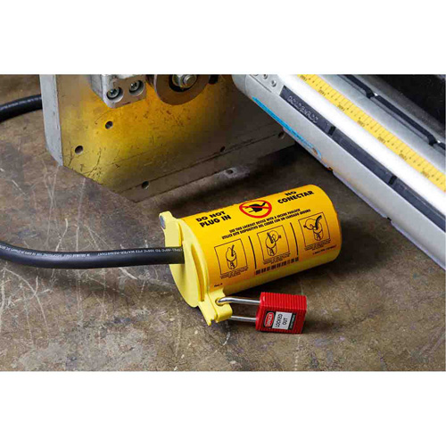 3-In-1 Lockout, Plug Type Sécurité Médic