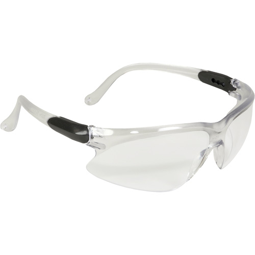 Lunettes de s&eacute;curit&eacute; &eacute;conomiques Visio de KleenGuard, Lentille Transparent, Anti-&eacute;gratignures, ANSI Z87+/R&eacute;pond ou surpasse la norme CSA Z94.3 Sécurité Médic