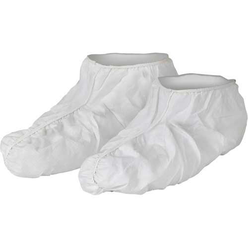 KleenGuard A40 Shoe Covers, One Size, Microporous, White Sécurité Médic