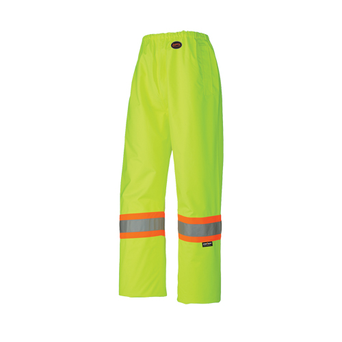 5586 Pantalons de s&eacute;curit&eacute; 450D, Polyester, T-petit, Jaune lime haute visibilit&eacute; Sécurité Médic