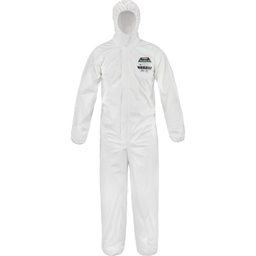 MicroMax&reg; Coveralls, 3X-Large, White, Microporous Sécurité Médic