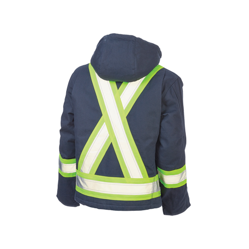 Manteau de s&eacute;curit&eacute;, Bleu marine, Grand Sécurité Médic