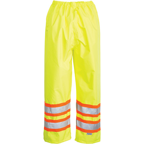 Open Road&reg; Waist Pants, Polyester, Small, High Visibility Lime-Yellow Sécurité Médic