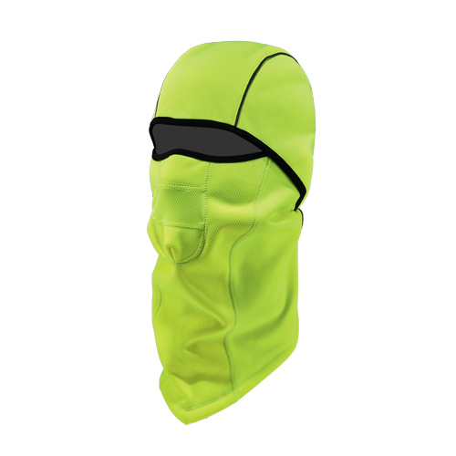 N-Ferno&reg; 6823 Wind-Proof Hinged Balaclava, Fleece, High-Visibility Lime Green Sécurité Médic