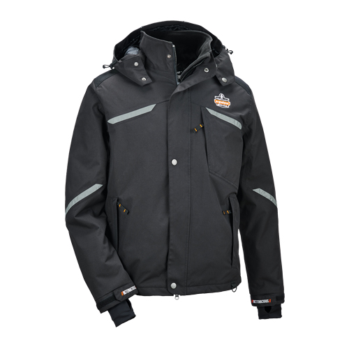 Manteau thermique N-Ferno 6466, Hommes, Petit, Noir Sécurité Médic