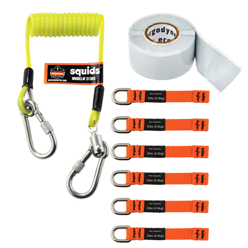 Trousse de longes pour outils 3180 Squids Sécurité Médic