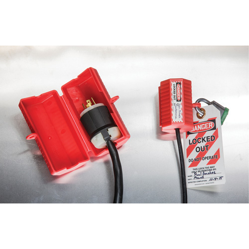 Stopout&reg; StopPlug Lockout, Plug Type Sécurité Médic