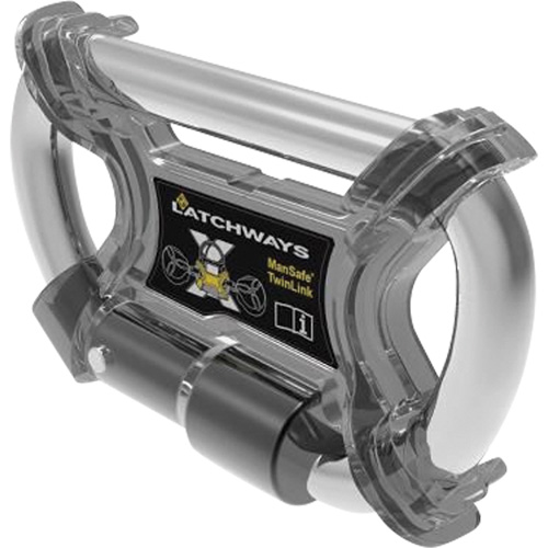 Connecteur double pour limiteur de chute personnel V-TEC Sécurité Médic
