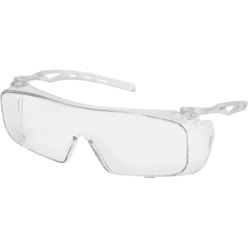 Cappture OTG Safety Glasses, Clear Lens, Anti-Fog, ANSI Z87+/Meets/Exceeds CSA Z94.3 Sécurité Médic