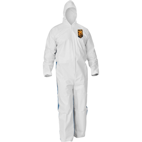 Combinaisons avec dos respirant Kleenguard A40, Grand, Bleu/Blanc, Microporeux/SMS Sécurité Médic