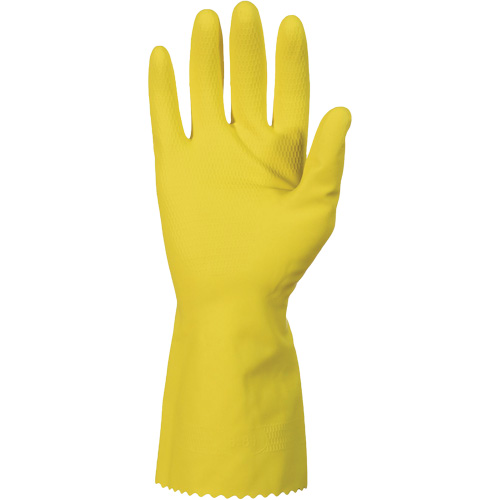 ChemStop Gloves, Size Small/7, 12" L, Latex, Flock-Lined Inner Lining, 12-mil Sécurité Médic