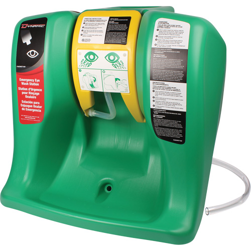 Dynamic Eyewash Station, Gravity-Fed, 16 gal. Capacity, Meets ANSI Z358.1 Sécurité Médic