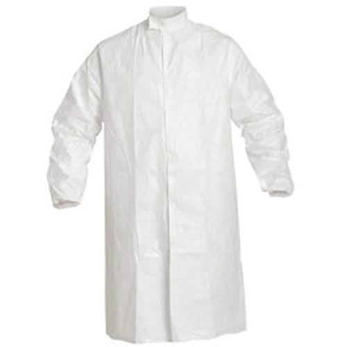 Lab Coat, Tyvek&reg; IsoClean&reg;, White, Small Sécurité Médic