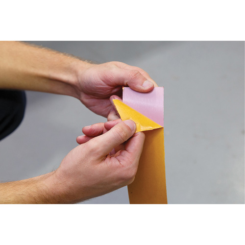 Tough-Mark Heavy-Duty Floor Marking, Rectangle, 48" L x 2" W, Red, Polyethylene Sécurité Médic