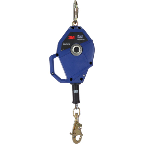Smart Lock Self-Retracting Lifeline, 30', Galvanized Steel, Swivel Sécurité Médic