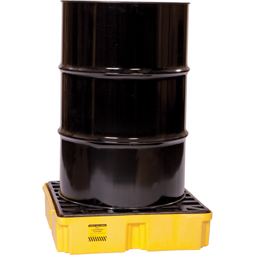Modular Spill Platform, 15 US gal. Spill Capacity, 26" x 26.25" x 6.5" Sécurité Médic