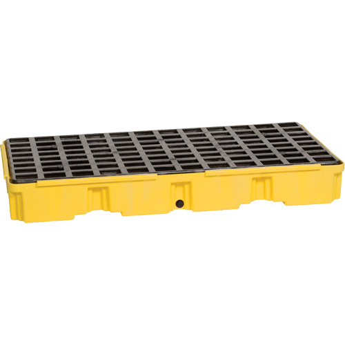Modular Spill Platform, 30 US gal. Spill Capacity, 51.5" x 26.25" x 6.5" Sécurité Médic