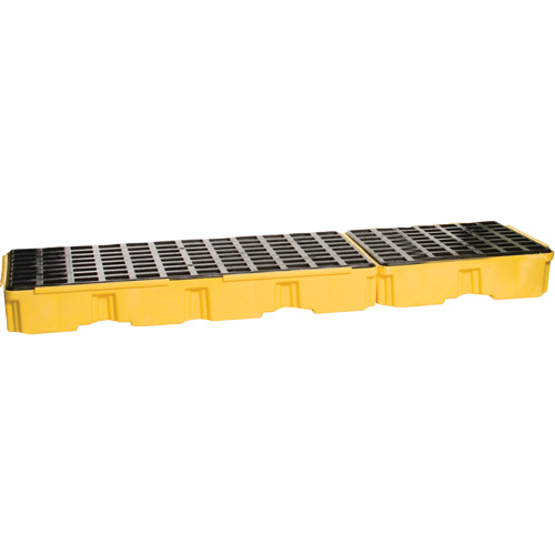 Modular Spill Platform, 45 US gal. Spill Capacity, 77.5" x 26.25" x 6.5" Sécurité Médic