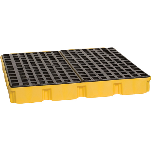 Modular Spill Platform, 60.5 US gal. Spill Capacity, 51.5" x 51.5" x 6.5" Sécurité Médic