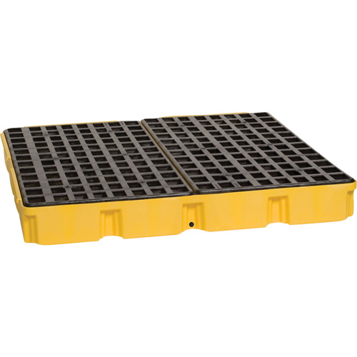Modular Spill Platform, 60.5 US gal. Spill Capacity, 51.5" x 51.5" x 6.5" Sécurité Médic