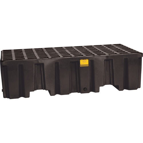 Spill Containment Pallet, 66 US gal. Spill Capacity, 26.25" x 51" x 13.75" Sécurité Médic