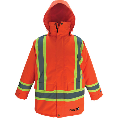 Parka isol&eacute; Journeyman, 2T-Grand, Noir Sécurité Médic