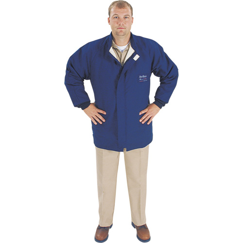 Veste de protection contre l'arc &eacute;lectrique, Moyen, Bleu, 40 cal/cm² Sécurité Médic