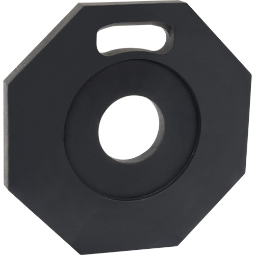 Rubber Base for Premium Delineator Posts, 12 lbs. Sécurité Médic