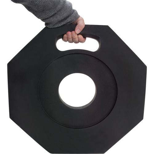 Rubber Base for Premium Delineator Posts, 12 lbs. Sécurité Médic