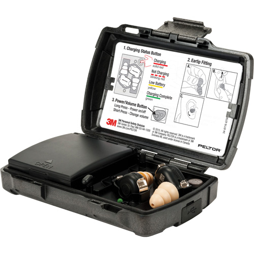 Trousse de bouchons d'oreilles Peltor Tactical TEP-200 Sécurité Médic