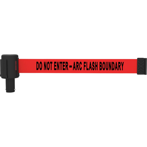 PLUS Banner Cassettes, Do Not Enter - Arc Flash Boundary, 15', Red Tape Sécurité Médic