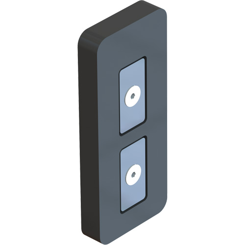 PLUS Head Belt/Ribbon Magnetic End Attachment, Black Sécurité Médic