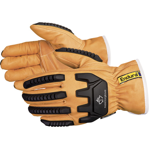Endura&reg; Anti-Impact Driver's Gloves, X-Small, Grain Goatskin Palm, Thinsulate Inner Lining Sécurité Médic