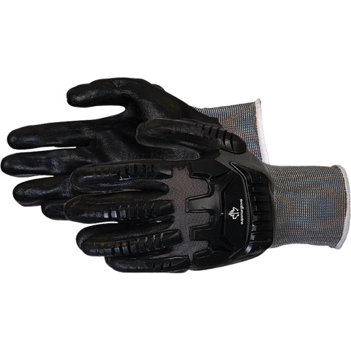 Dexterity&reg; Impact-Resistant Work Gloves, Small, Synthetic Palm, Knit Wrist Cuff Sécurité Médic