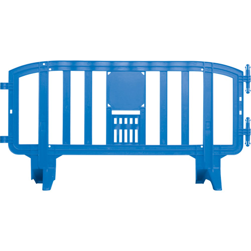 Movit Barricade, Interlocking, 78" L x 39" H, Blue Sécurité Médic