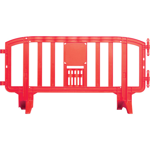 Movit Barricade, Interlocking, 78" L x 39" H, Red Sécurité Médic
