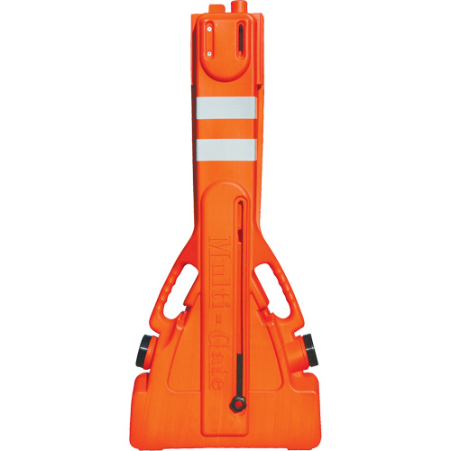 Multi-Gate Barricade, 43" H x 90" L, Orange Sécurité Médic