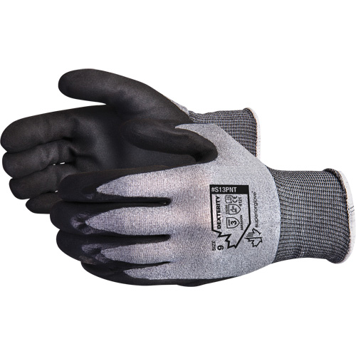 Dexterity&reg; Gloves, 6, Nitrile Coating, 13 Gauge, Nylon Shell Sécurité Médic