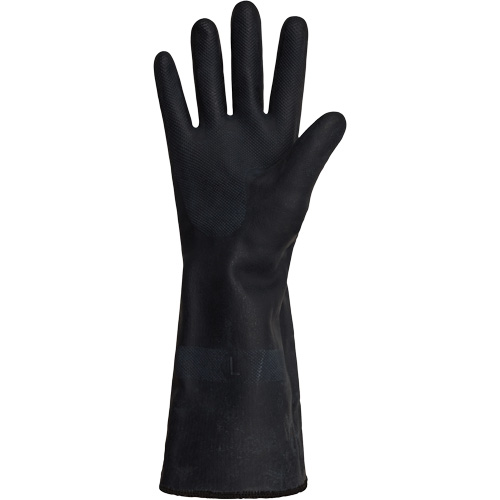 SolvStop Heady-Duty Chemical & Heat-Resistant Gloves, Neoprene, 8, Protects Up To 392° F (200° C) Sécurité Médic