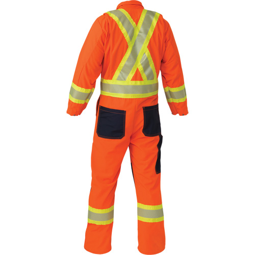 Ripstop Coveralls, 2X-Large, High Visibility Orange Sécurité Médic