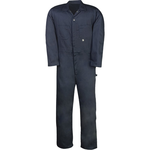 Combinaisons non doubl&eacute;es en tissu crois&eacute;, Hommes, Bleu marine, Taille 38 (grand taille) Sécurité Médic