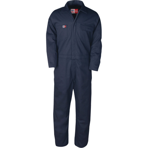 Combinaisons de travail non doubl&eacute;es Westex UltraSoft, Taille 38 (grand taille), Bleu marin, 8,7 cal/cm² Sécurité Médic