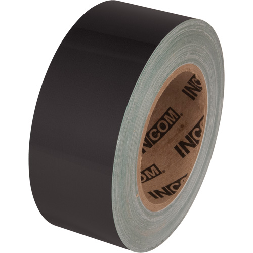 Ruban de marquage pour plancher Tuff Mark, 2" x 100', Polyester, Noir Sécurité Médic