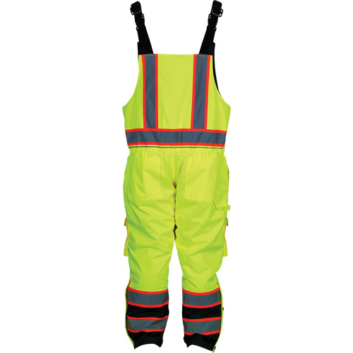 Combinaison isol&eacute;e, Polyester/Polyur&eacute;thane, Petit, Jaune lime haute visibilit&eacute; Sécurité Médic